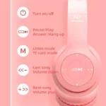 Wireless Headphone Flash Light With Cute Cat Ears - Image 2