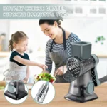 3 in 1 Rotary Manual Vegetable Slicer Peanut Nuts Grinder - Image 6