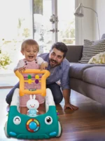 4-in-1 Baby Walker for Boys Girls, Sit to Stand Learning Walker - Image 4