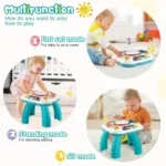 Baby Activity Learning Musical Table Toys for 6 Months- 3 Year Old - Image 5